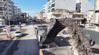 Kemal Satır Caddesi Yenileniyor