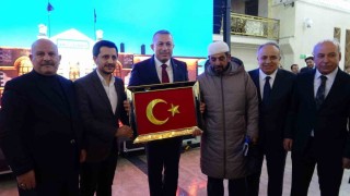 Kilis Valisi Tahir Şahine veda yemeği