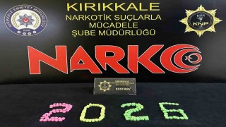 Kırıkkalede 150 adet uyuşturucu hap ele geçirildi