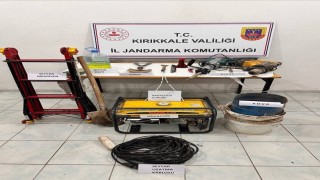 Kırıkkalede kaçak kazı yapan 2 şahıs yakalandı