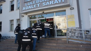 Kırklarelinde gasp ve yağma şüphelisi 7 kişi tutuklandı