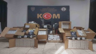 Kırşehirde kaçak tütün operasyonu