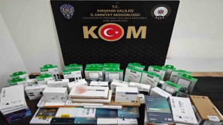 Kırşehirde kaçakçılık operasyonu