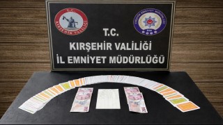 Kırşehirde kumar operasyonu