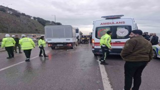 Kocaelide 3 araçlı zincirleme kaza: 7 yaralı