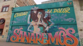 Kolombiyada grafitiler şehrin kimliğini gözler önüne seriyor