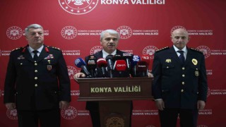 Konya Valisi Akın, 2025 yılındaki güvenlik ve asayiş olaylarını değerlendirdi