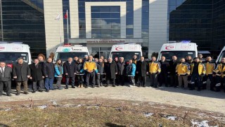 Konyada 112 Acil Servis filosuna 13 ambulans daha katıldı