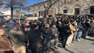 Konyada Ebu Ubeyde ve tüm şehitler için gıyabi cenaze namazı kılındı