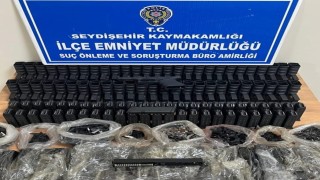 Konyada kaçak silah operasyonu: 1 gözaltı