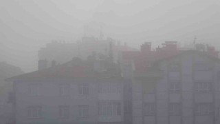 Konyada yoğun sis etkili oluyor