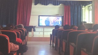 Kütahya Akşemsettin Kız Anadolu İmam Hatip Lisesinde belgesel gösterimi
