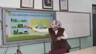 Kütahyada bin 300 öğrenciye sıfır atık eğitimi