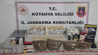Kütahyada jandarmadan kaçak tütün operasyonu