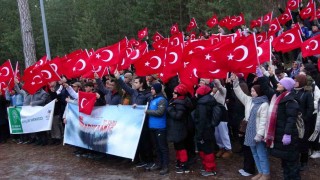 Kütahyada Sarıkamış şehitleri dualar ve yürüyüşle anıldı