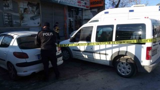 Malatyada kalp krizi geçiren sürücünün kaza anı kamerada