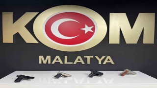 Malatyada ruhsatsız silah operasyonu