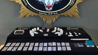 Malatyada uyuşturucu operasyonu: 14 gözaltı