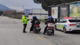 Manisada 3 günlük motosiklet denetiminde 476 bin TL ceza