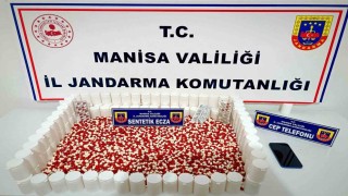 Manisada 6 bin 71 sentetik ecza ile yakalanan şüpheli tutuklandı