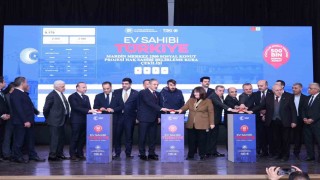 Mardinde 5 bin 357 konutun hak sahipleri için kura çekimi yapıldı