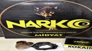 Mardinde çikolata kavanozunda kokain ele geçirildi