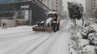 Mardinde son yılların en yoğun kar yağışı