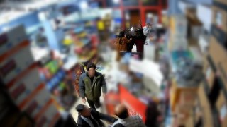 Markette kavga: Ortalık savaş alanına döndü