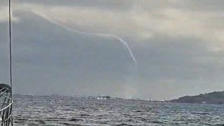 Marmaris Körfezinde hortum paniği