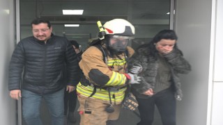 MASKİde yangın tatbikatı