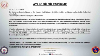 Mazıdağında aralık ayı asayiş raporu açıklandı: 172 şahıs yakalandı