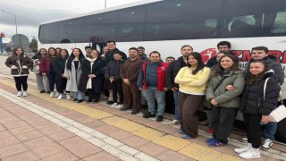 Menteşeli gençler Ankara yolcusu