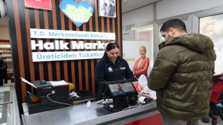 Merkezefendi Halk Şarküteri vatandaşlara uygun fiyatlı süt ürünleri sunuyor