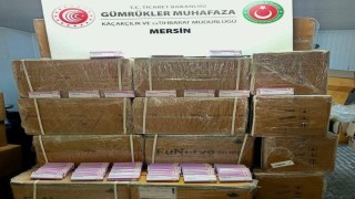 Mersin Limanında 280 bin sentetik hap ele geçirildi