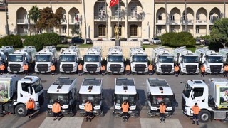 Mersin Temizlik Filosuna 22 Araç Daha Katıldı