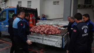 Mersin’de 500 Kilo Kaçak Et Yakalandı