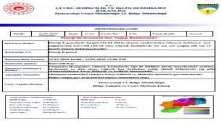 Meteorolojiden Elazığa kuvvetli kar uyarısı