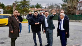 Milletvekili Cem Şahin, Karabük Belediyesinin çalışmalarını yerinde inceledi