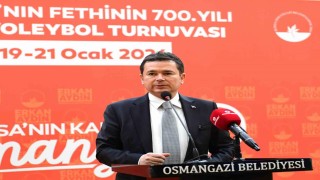 Mini Kızlar Voleybol Turnuvası, 700. yıl coşkusunu sahaya taşıdı