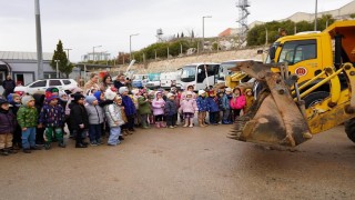 Minik öğrenciler Bilecik Belediyesi Atölye Birimini gezdi