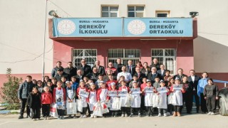 Minik Şeflerle Zeytinli Tariflerin ilk durağı Dereköy İlköğretim Okulu oldu