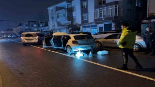 Miras kavgasında otomobil kurşunlandı