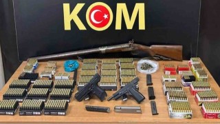 Muğlada bir yılda 299 ruhsatsız tabanca ele geçirildi