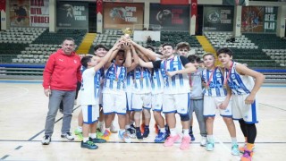 Muğlada U14 basketbol nefes kesti