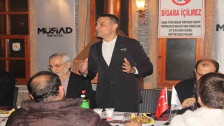 MÜSİAD Antalyadan iş dünyasını buluşturan dost meclisi etkinliği