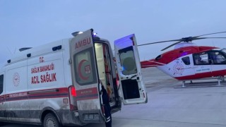 Muşta solunum sıkıntısı yaşayan bebek Vana nakledildi
