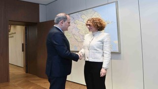 NATO Genel Sekreter Yardımcısı Shekerinska, Azerbaycan Dışişleri Bakanı Bayramov ile bir araya geldi