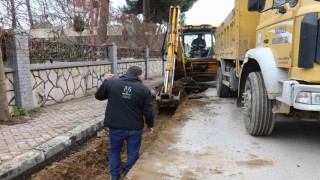 Nazillide yarım asırlık içme suyu hatları yenileniyor