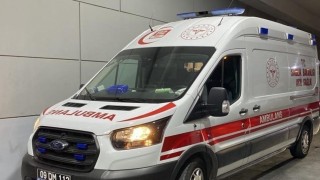 Nazillide yüksekten düşen işçi hayatını kaybetti