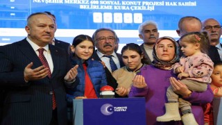 Nevşehirde 2 bin 368 konutun kura çekilişi yapıldı